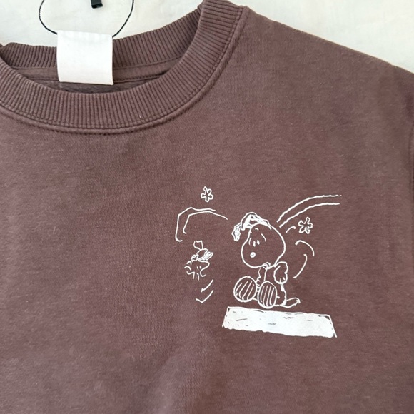 Zara Snoopy Peanuts sweatshirt - Picture 3 of 7